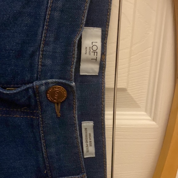 Loft outlet crop jeans worn twice! - Picture 2 of 4